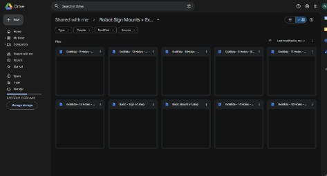 Robot Sign Mounts + Example Signs - Google Drive thumbnail