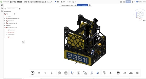 FTC 23511 - Into the Deep Robot CAD thumbnail