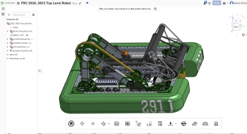 FRC 2910, 2023 Top Level Robot thumbnail