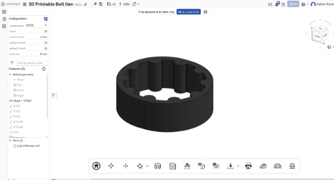 3D Printable Belt Gen thumbnail